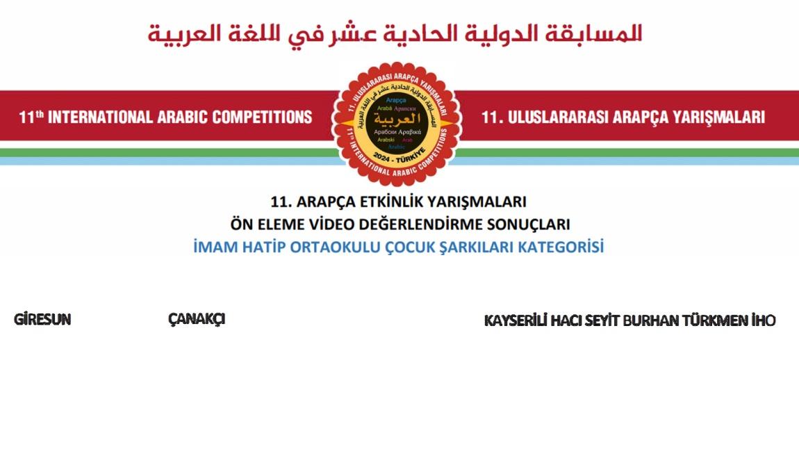 Arapça Yarışması